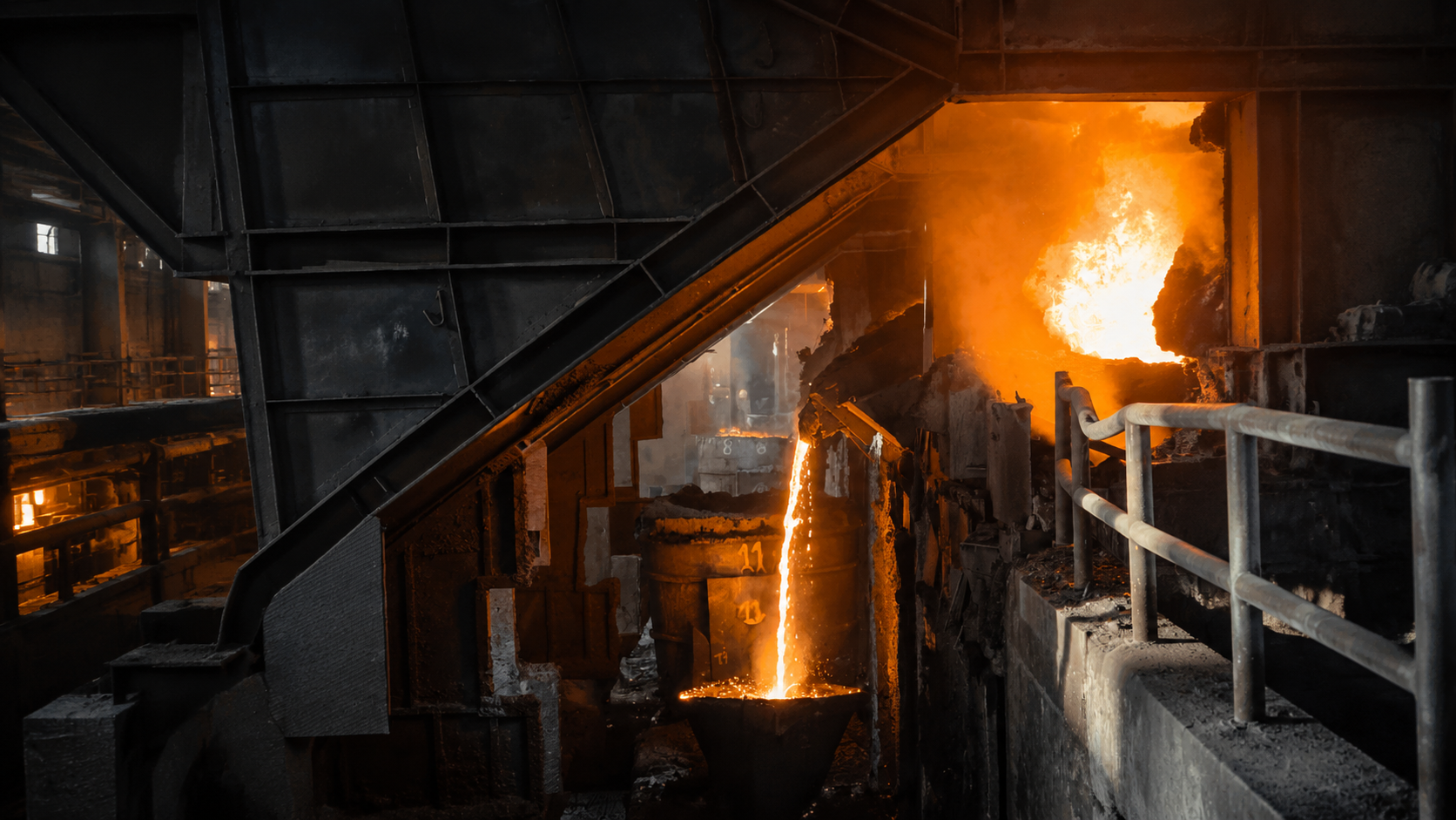 Data-Driven Monitoring and Analysis of Induction Furnace Operations
