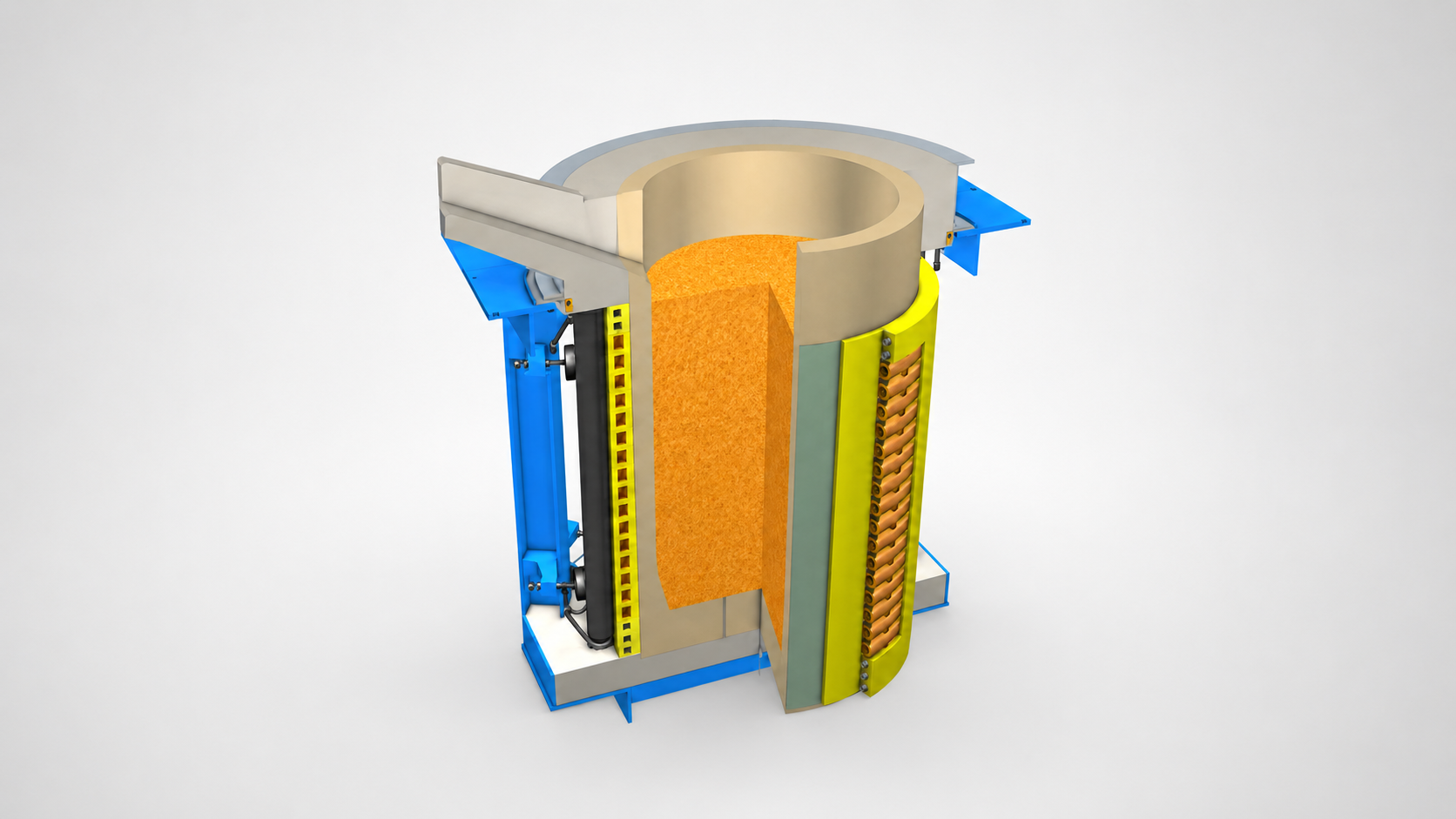 Data-Driven Monitoring and Analysis of Induction Furnace Operations
